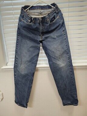 Classic Men's Blue Denim Jeans